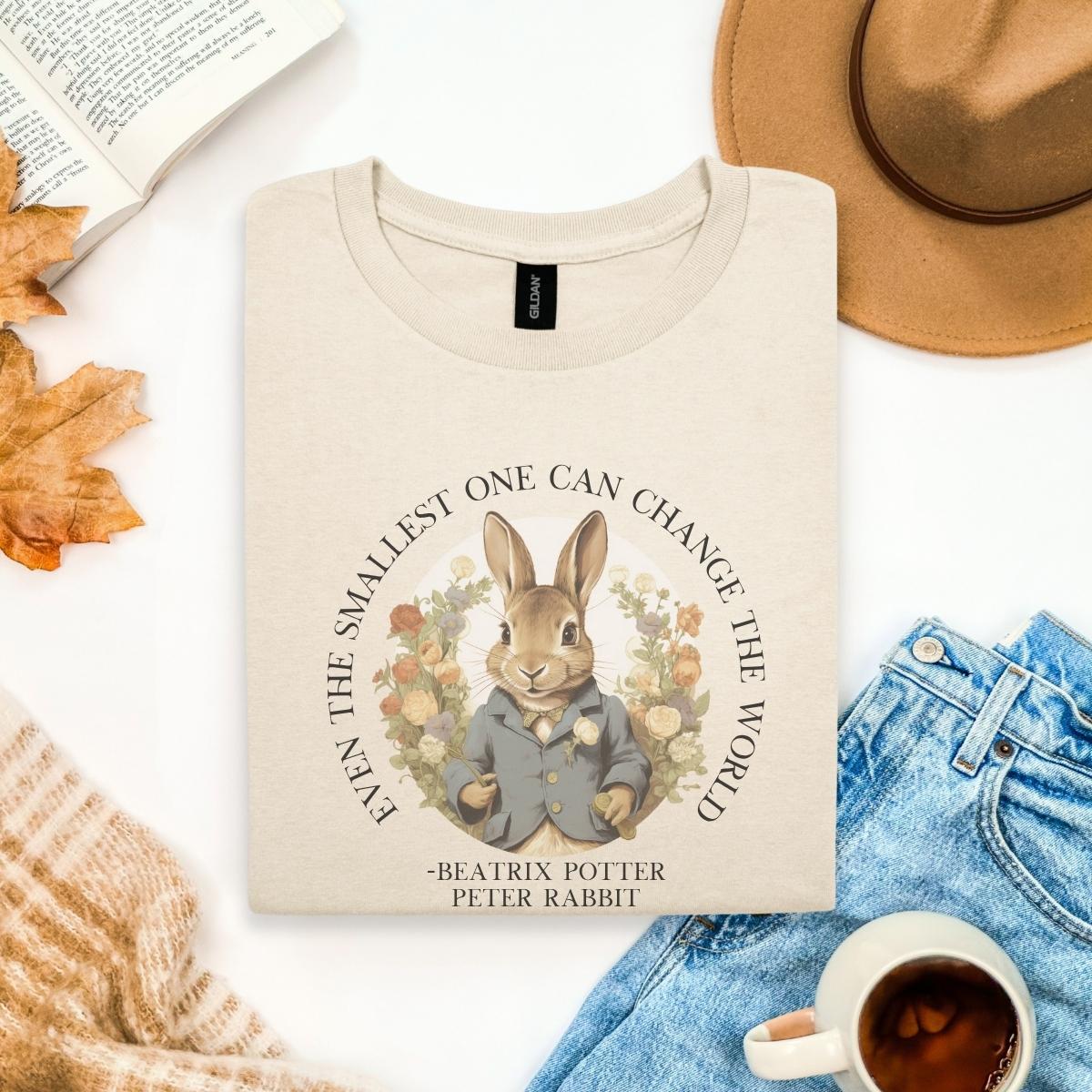 Peter Rabbit Inspired Shirt | Book Lover Soft 100% Cotton Tee