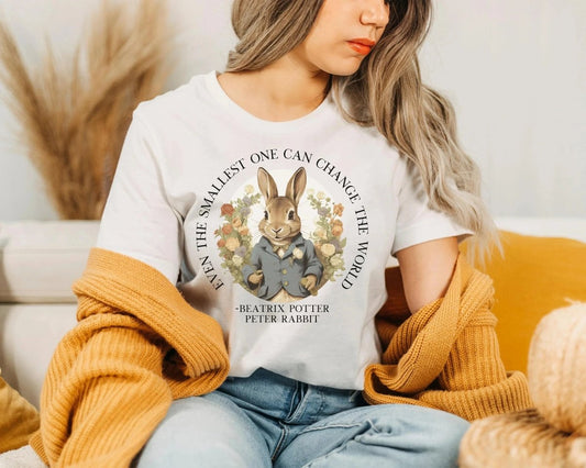 Peter Rabbit Inspired Shirt | Book Lover Soft 100% Cotton Tee