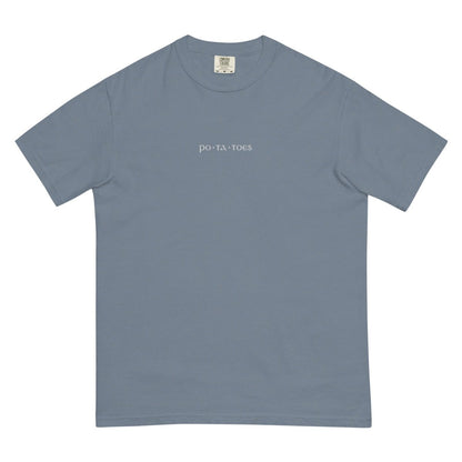 Po ta toes Embroidered Shirt | Fantasy Comfort Colors® 100% Cotton Tee