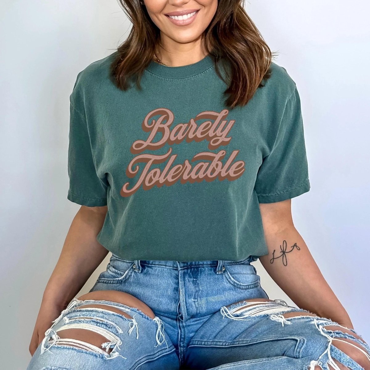 Pride and Prejudice Barely Tolerable Shirt