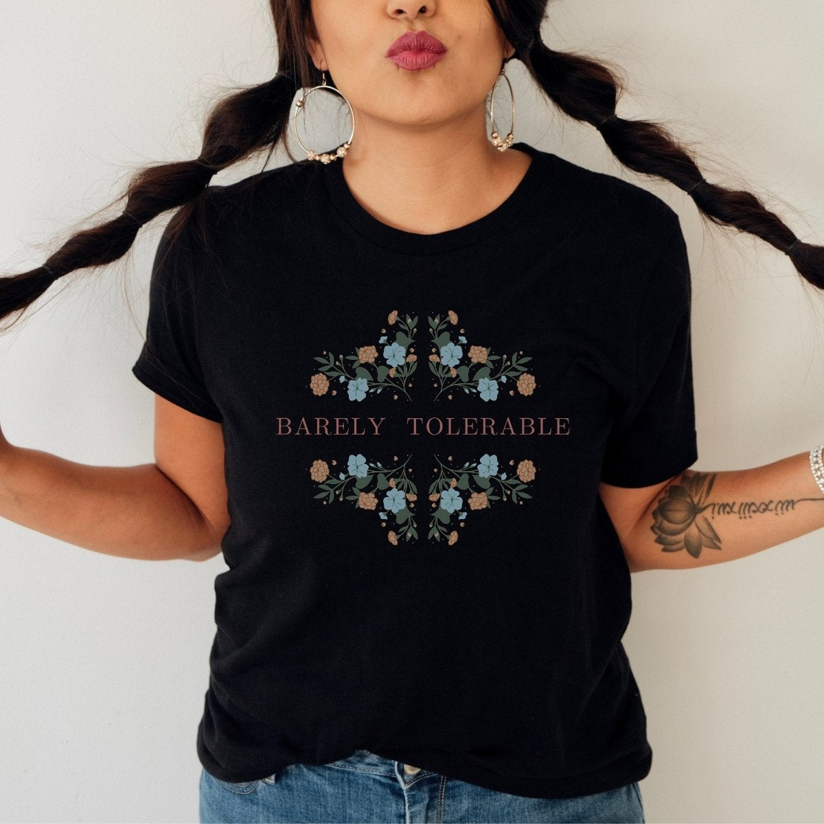 Pride and Prejudice Barely Tolerable Shirt | Soft 100% Cotton Tee