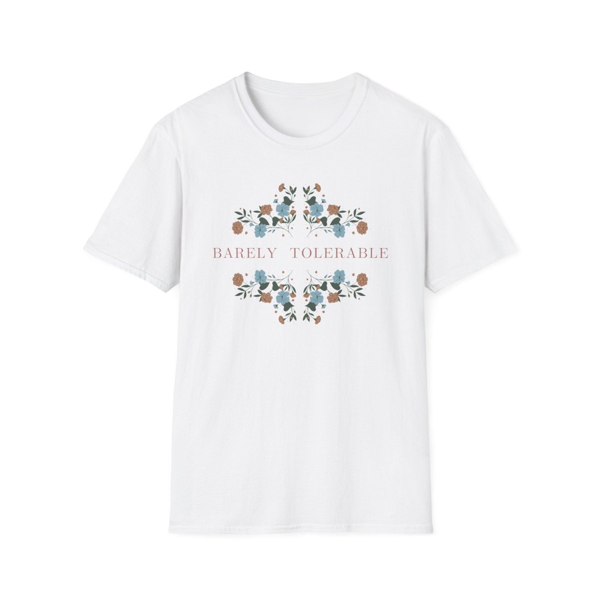 Pride and Prejudice Barely Tolerable Shirt | Soft 100% Cotton Tee