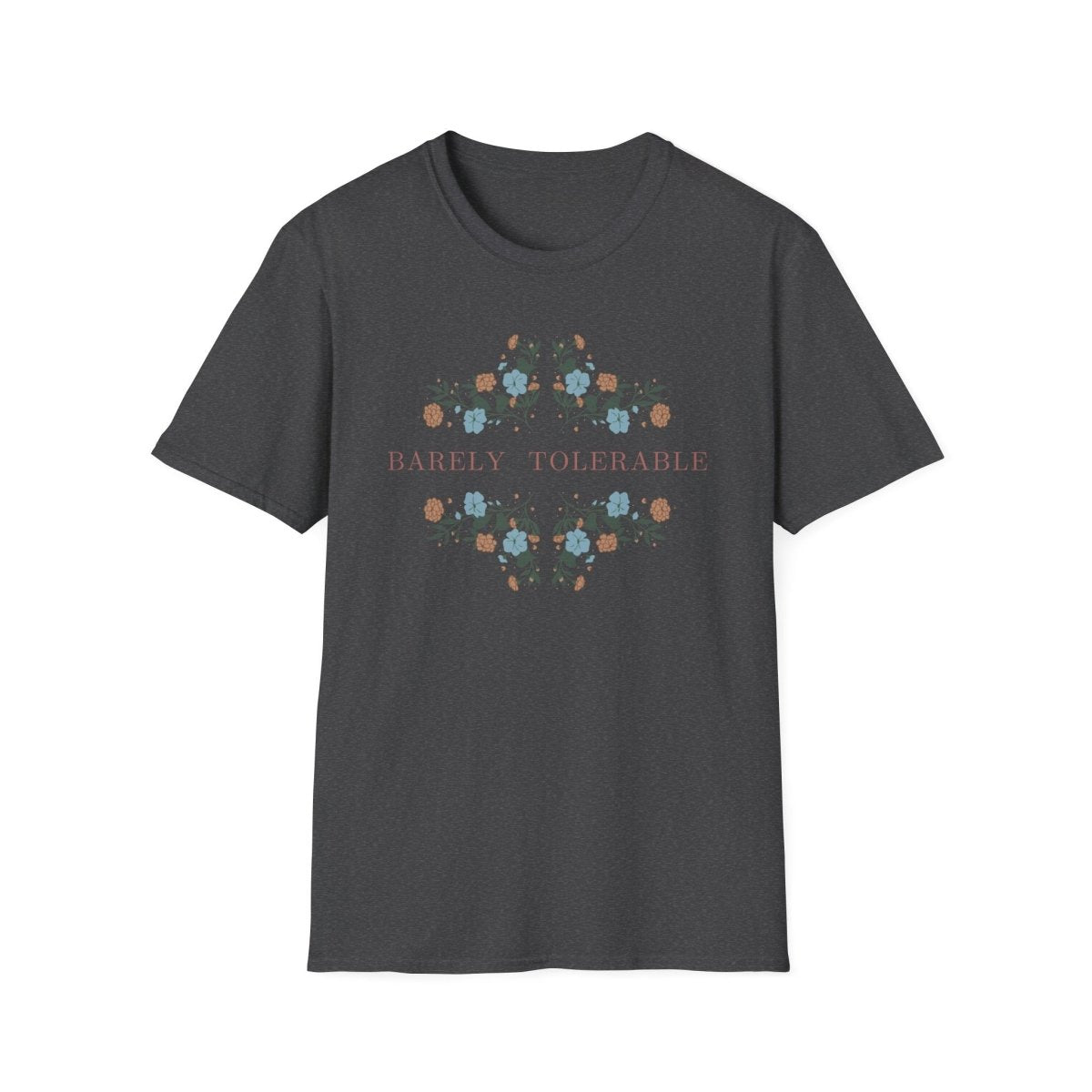 Pride and Prejudice Barely Tolerable Shirt | Soft 100% Cotton Tee