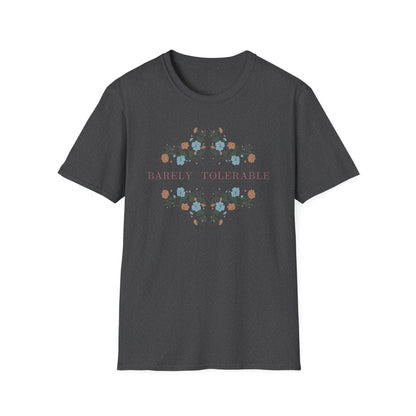Pride and Prejudice Barely Tolerable Shirt | Soft 100% Cotton Tee