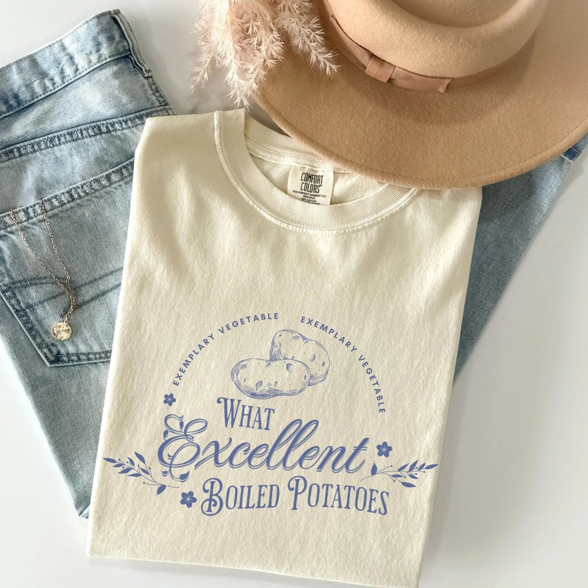 Pride and Prejudice Boiled Potatoes Shirt | Comfort Colors® Tee