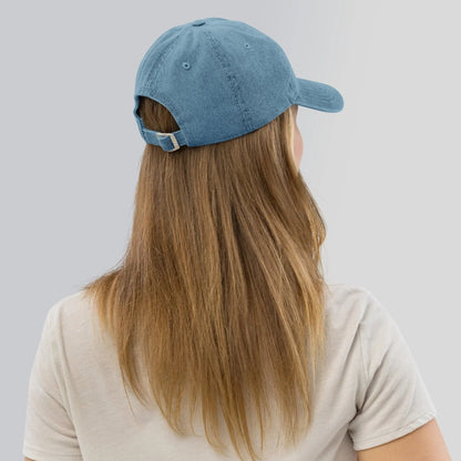 Pride and Prejudice Fond of Walking Hat | Embroidered Denim Cap