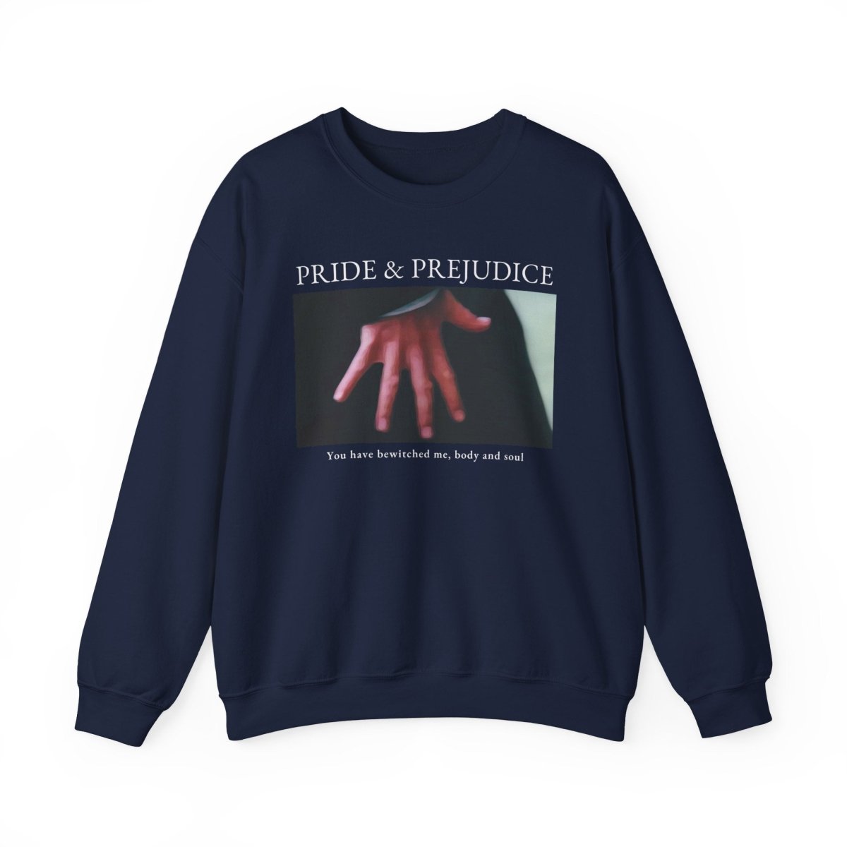 Pride and Prejudice Hand Flex Sweatshirt | Cotton Blend Crewneck