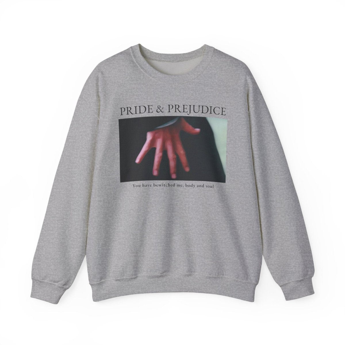 Pride and Prejudice Hand Flex Sweatshirt | Cotton Blend Crewneck
