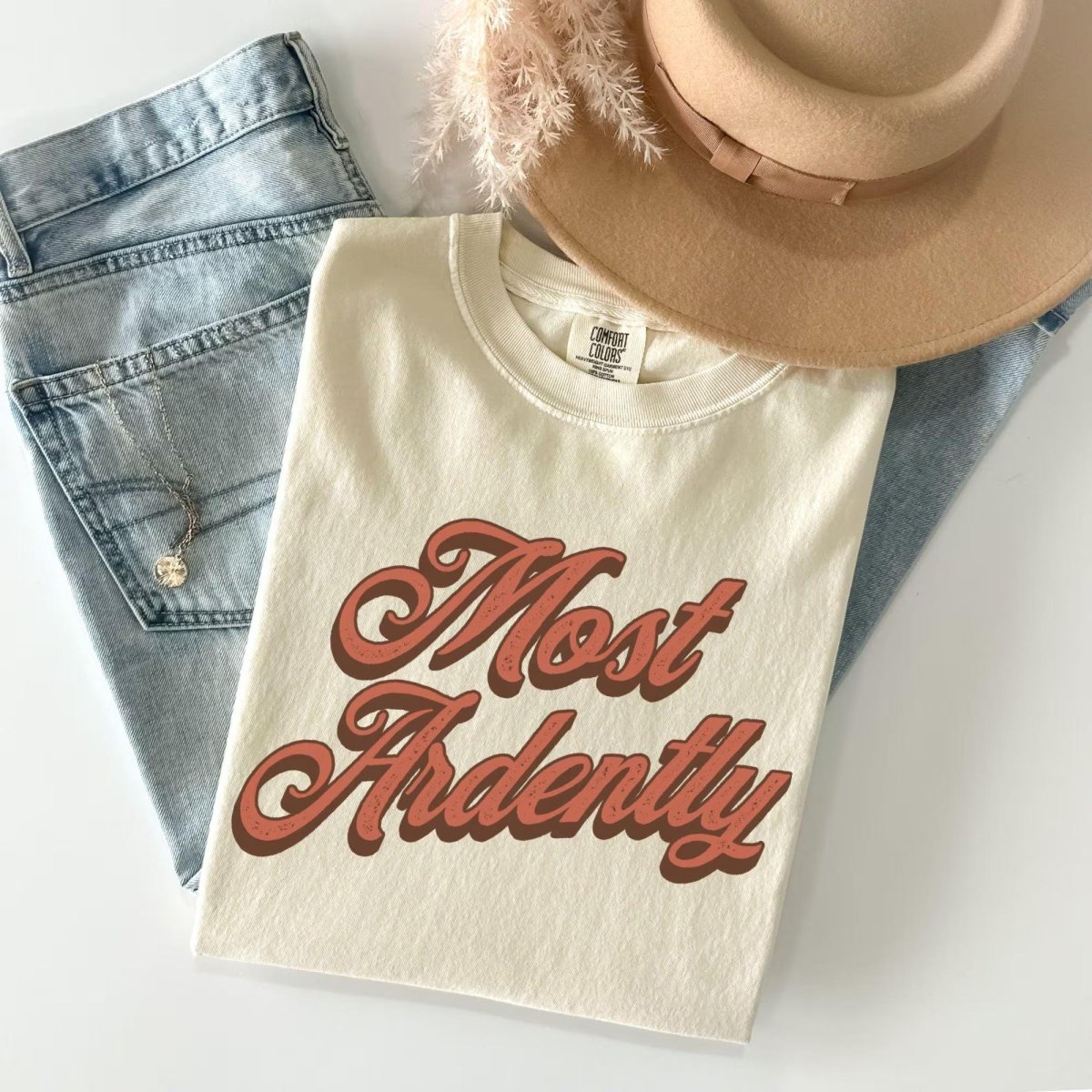 Pride and Prejudice Most Ardently Tshirt