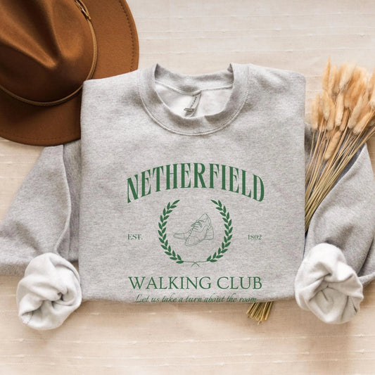 Pride and Prejudice Netherfield Sweatshirt | Cotton Blend Crewneck