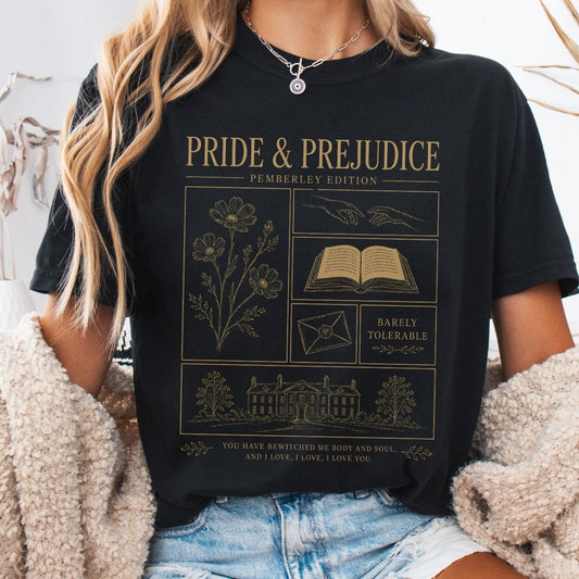 Pride and Prejudice Newsletter Tee