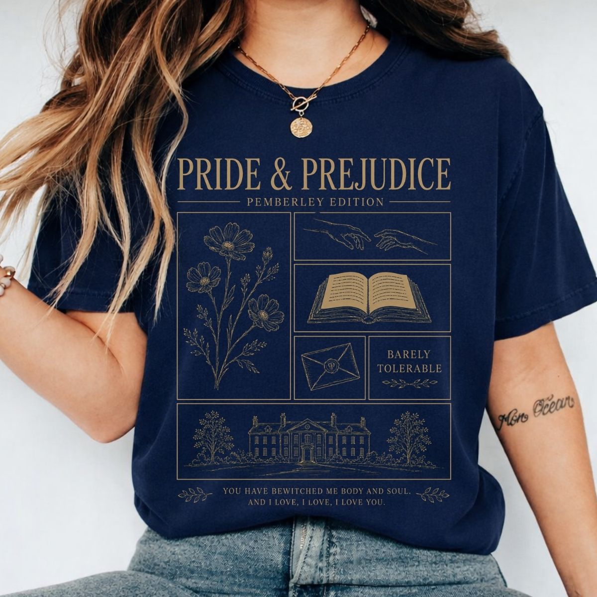 Pride and Prejudice Newsletter Tee