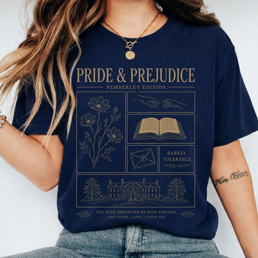 Pride and Prejudice Newsletter Tee