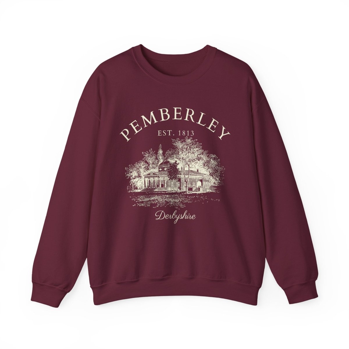 Pride and Prejudice Pemberley Estate Sweatshirt | Cotton Blend Crewneck
