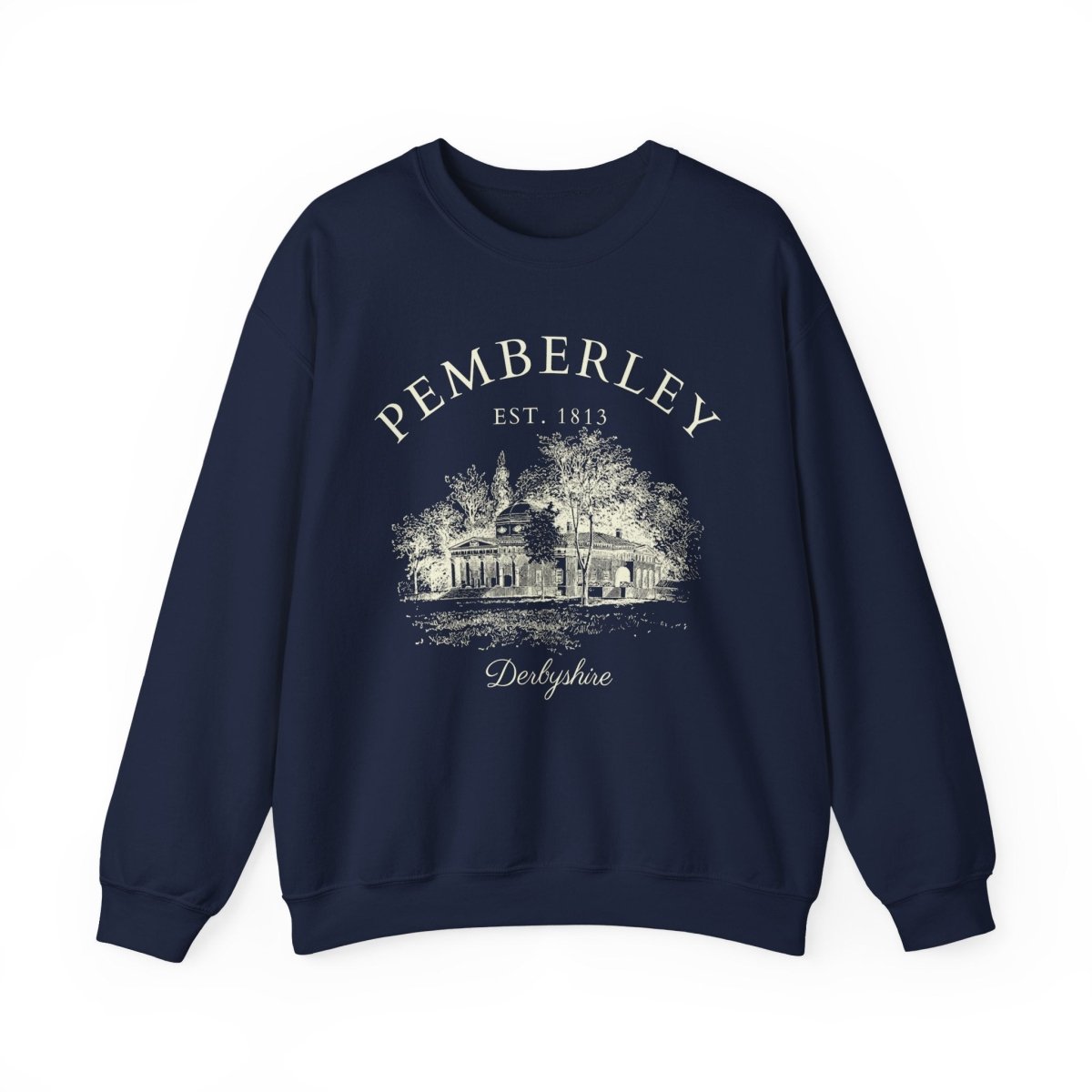 Pride and Prejudice Pemberley Estate Sweatshirt | Cotton Blend Crewneck