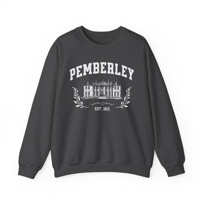 Pride and Prejudice Pemberley House Sweatshirt | Cotton Blend Crewneck