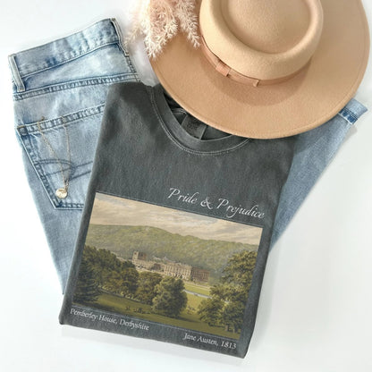 Pride and Prejudice Pemberley Shirt | Comfort Colors® 100% Cotton Tee