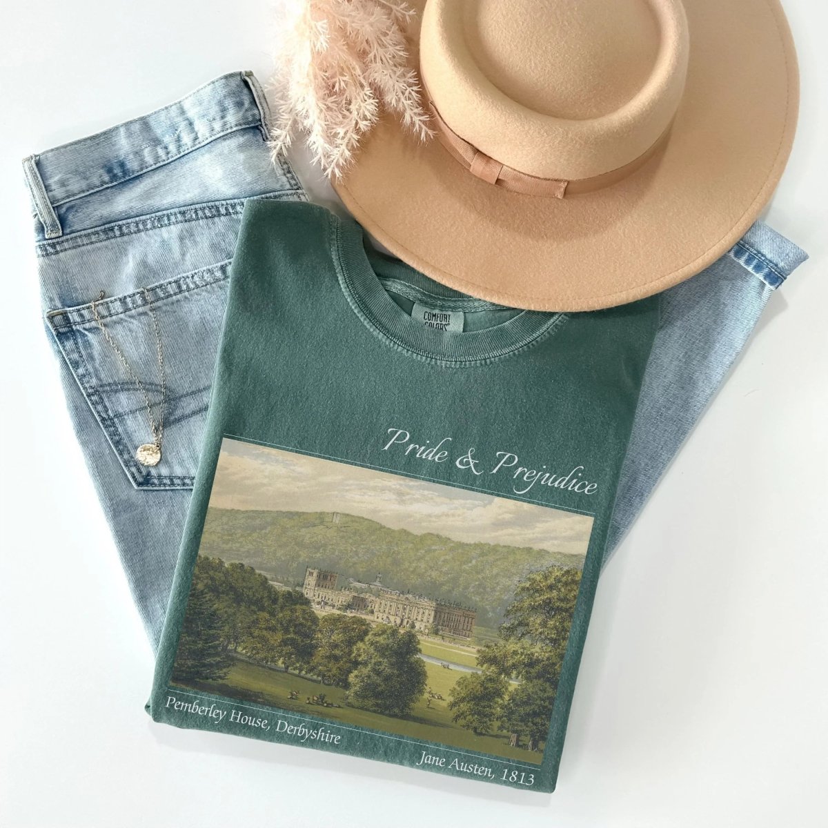 Pride and Prejudice Pemberley Shirt | Comfort Colors® 100% Cotton Tee