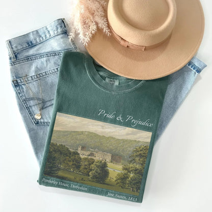 Pride and Prejudice Pemberley Shirt | Comfort Colors® 100% Cotton Tee