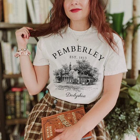 Pride and Prejudice Pemberley Shirt | Soft 100% Cotton Tee