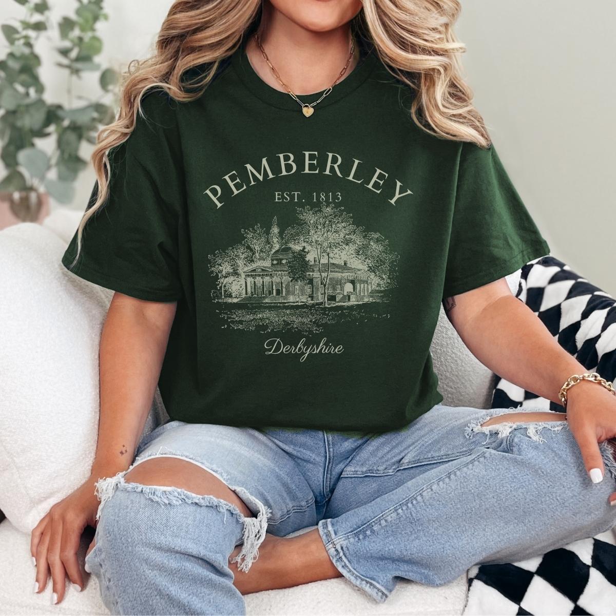 Pride and Prejudice Pemberley Shirt | Soft 100% Cotton Tee