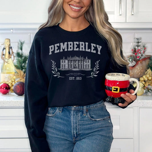 Pride and Prejudice Pemberley Sweatshirt | Cotton Blend Crewneck