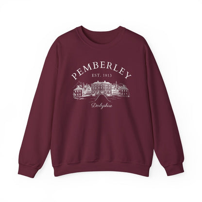 Pride and Prejudice Pemberley Sweatshirt | Cotton Blend Crewneck