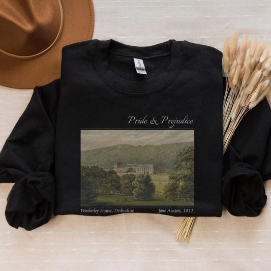 Pride and Prejudice Pemberley Sweatshirt | Cotton Blend Crewneck