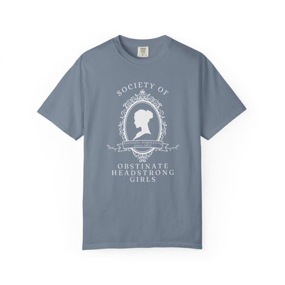 Pride and Prejudice Shirt | Obstinate Headstrong Girl Cotton Tee