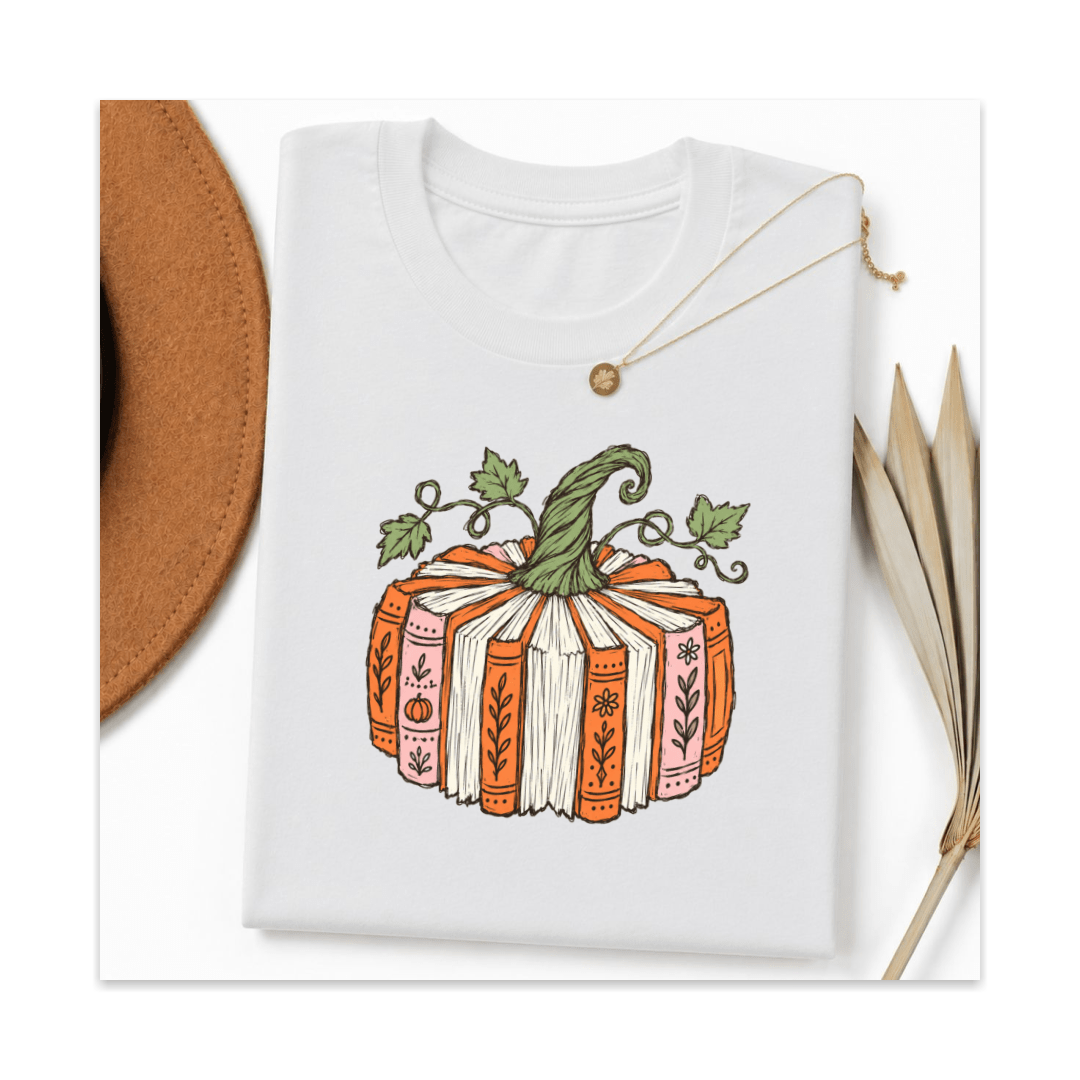 Pumpkin Book Tee