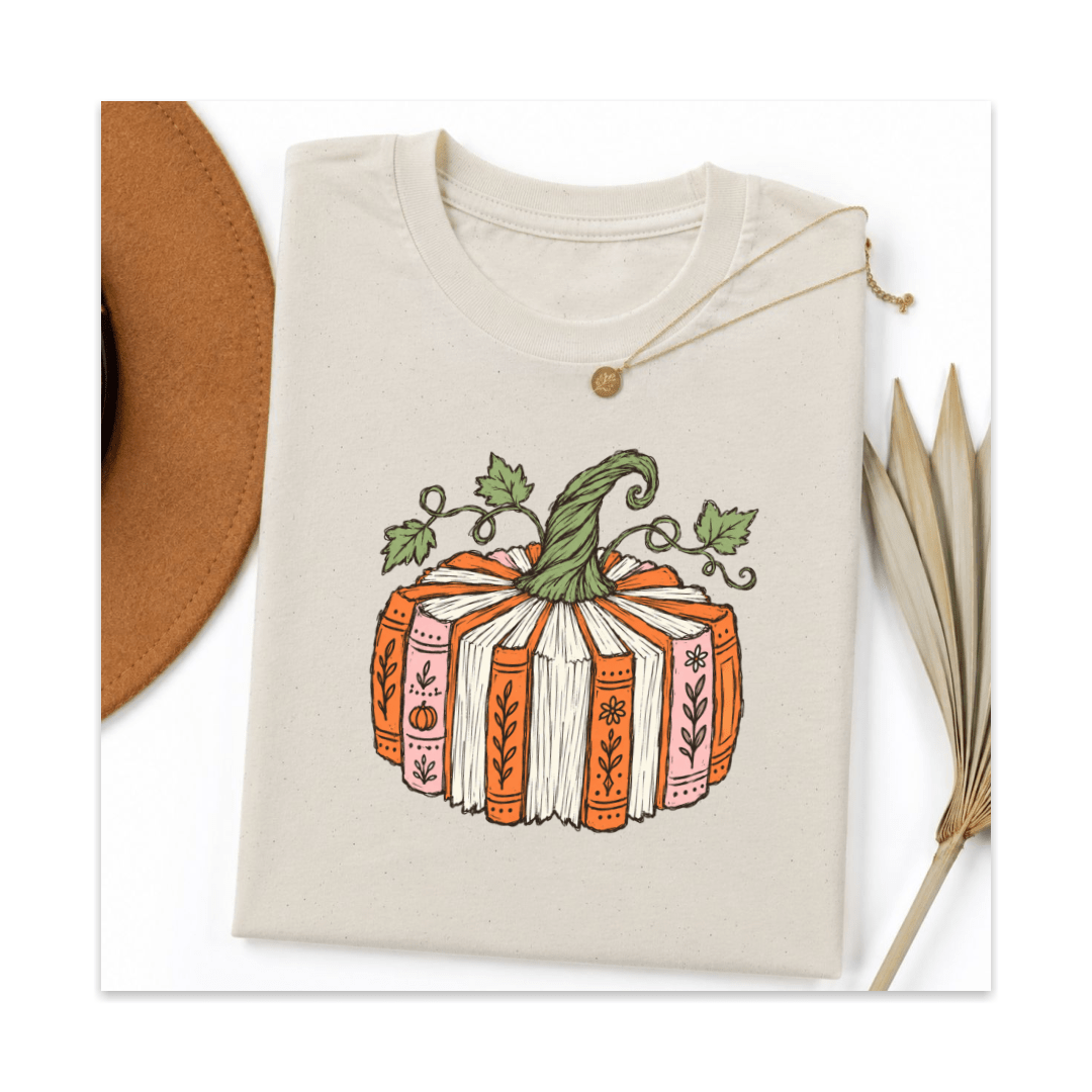 Pumpkin Book Tee
