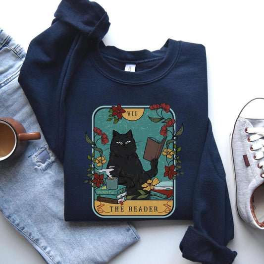 Reader Cat Sweatshirt