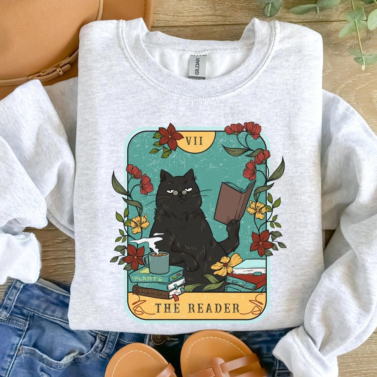 Reader Cat Sweatshirt