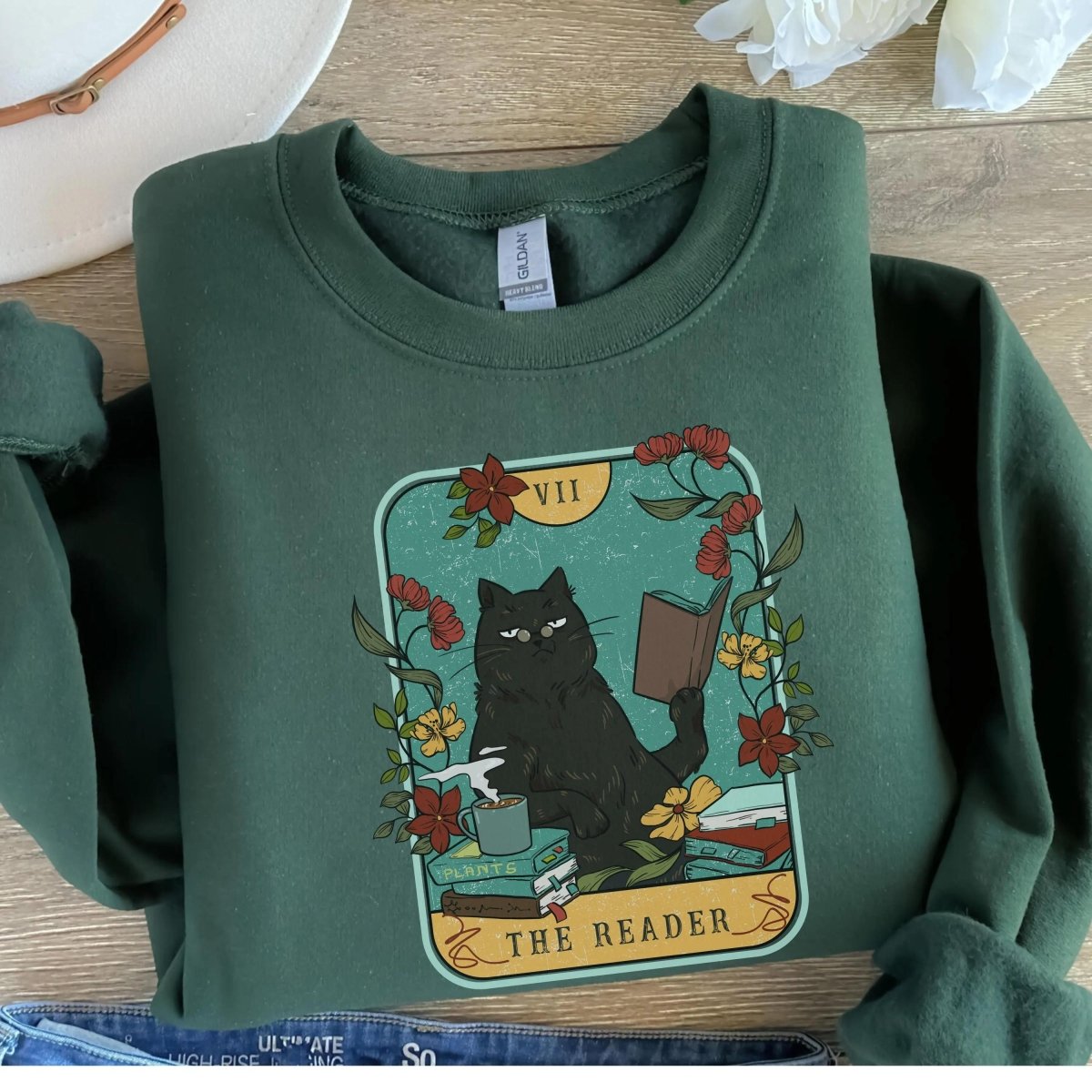 Reader Cat Sweatshirt
