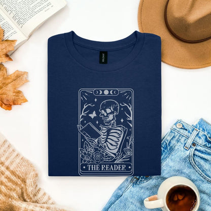 Reader Tarot Shirt | Book Lover Soft 100% Cotton Tee