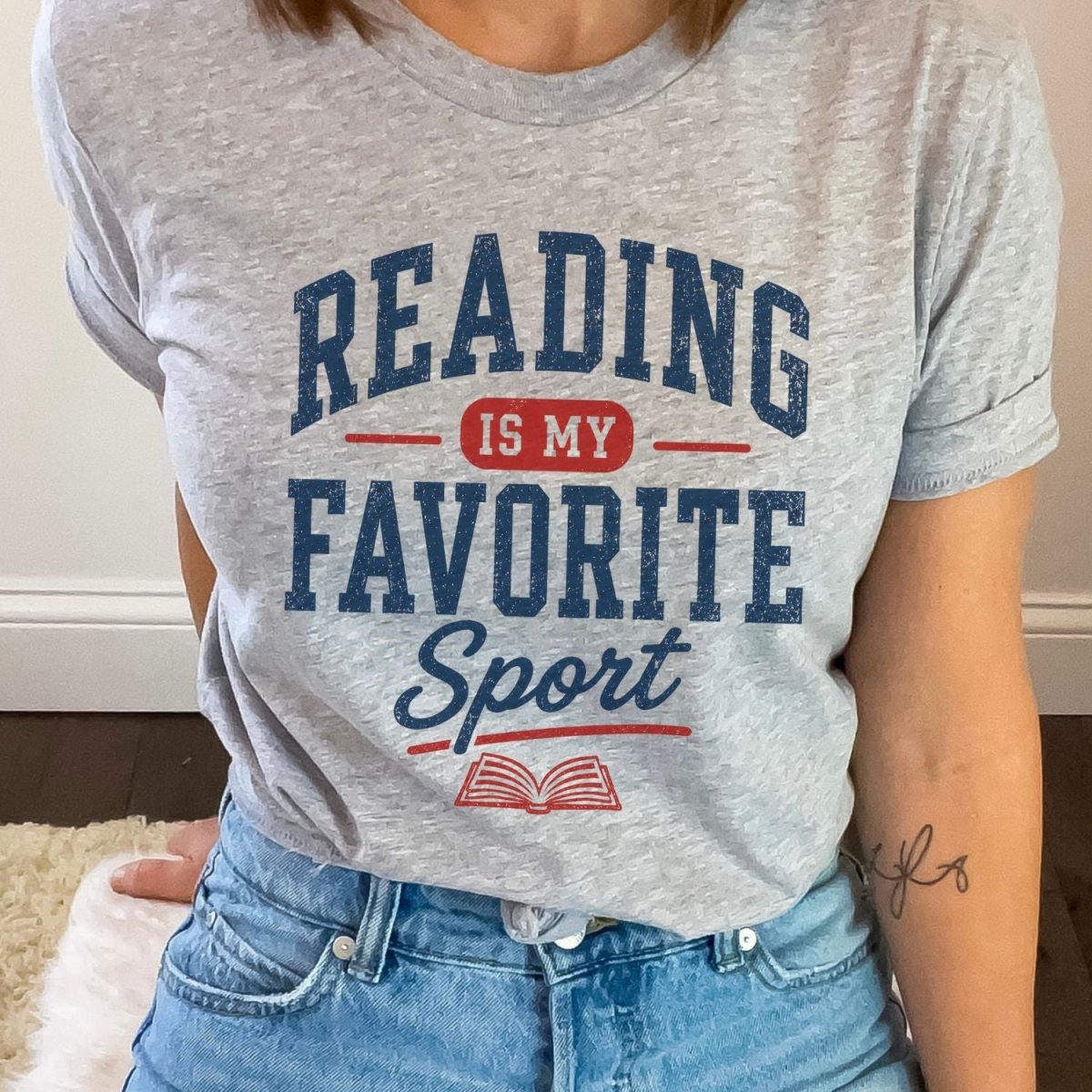 Reading Is My Favorite Sport Tee