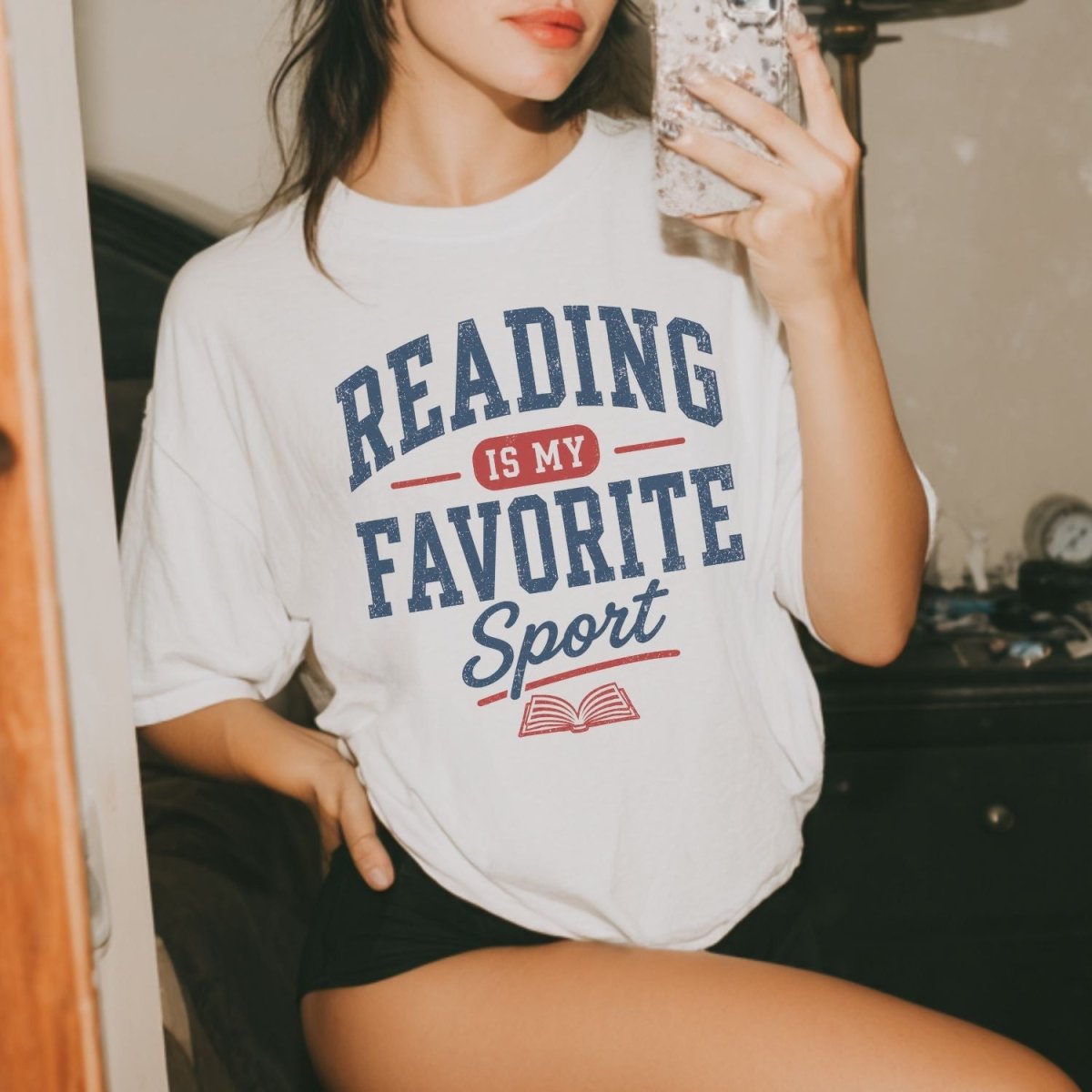 Reading Is My Favorite Sport Tee