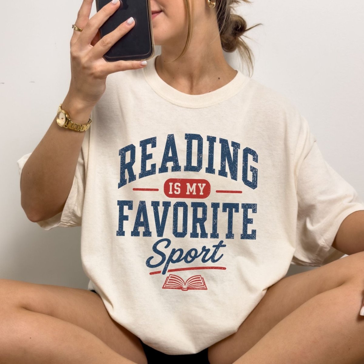Reading Is My Favorite Sport Tee