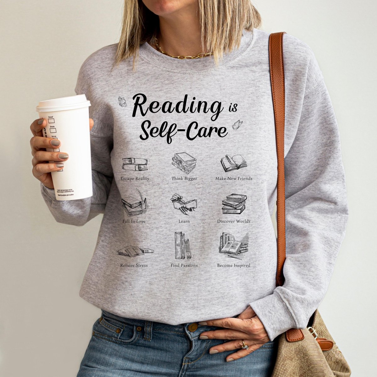 Reading is Self Care Sweatshirt