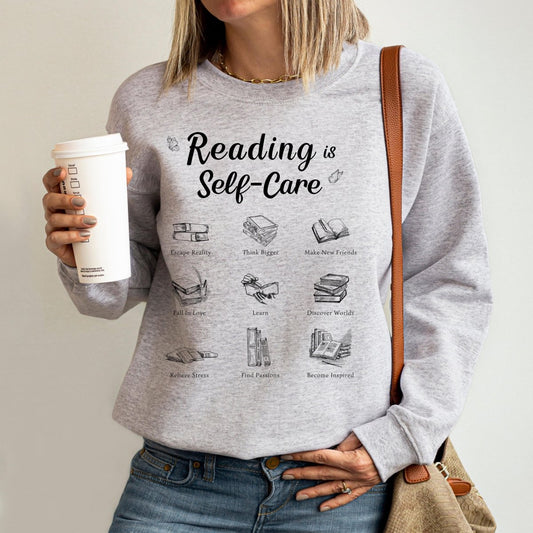 Reading is Self Care Sweatshirt