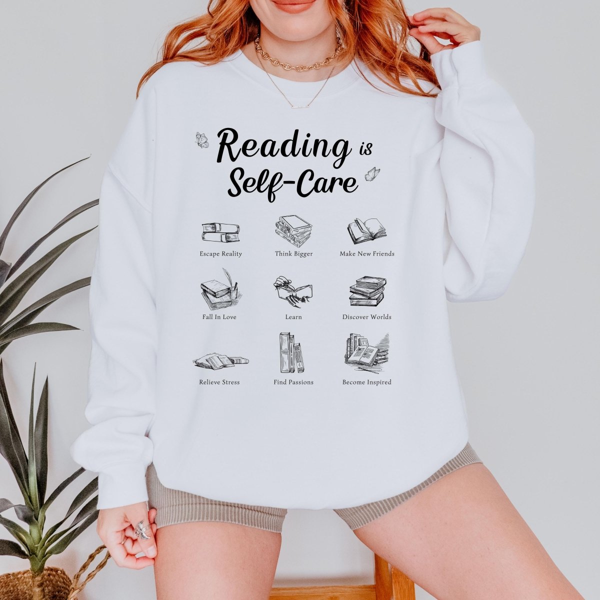 Reading is Self Care Sweatshirt