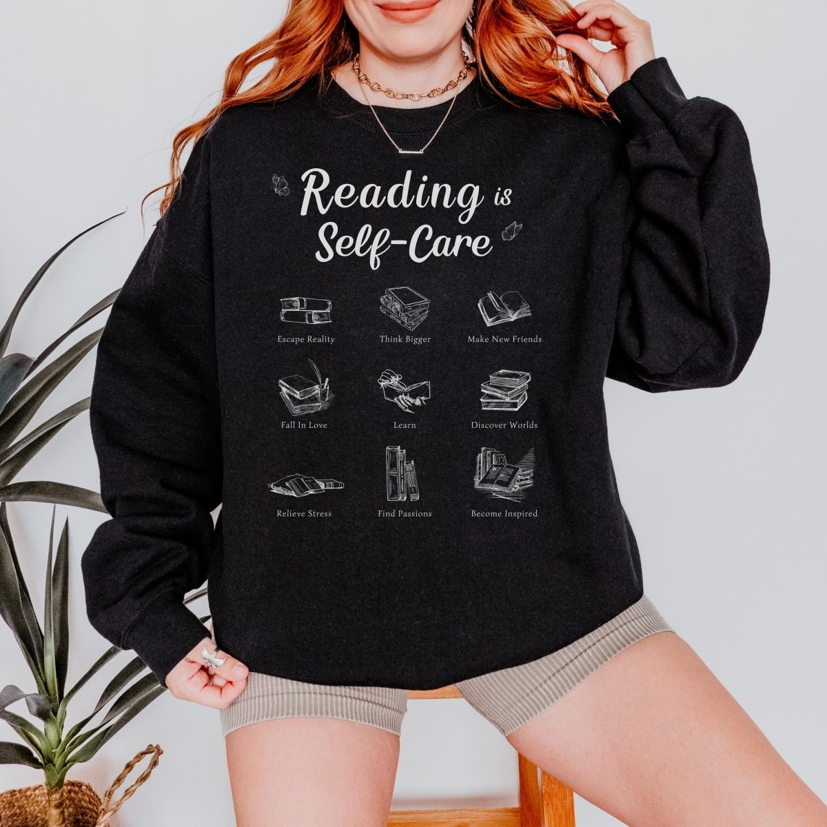 Reading is Self Care Sweatshirt