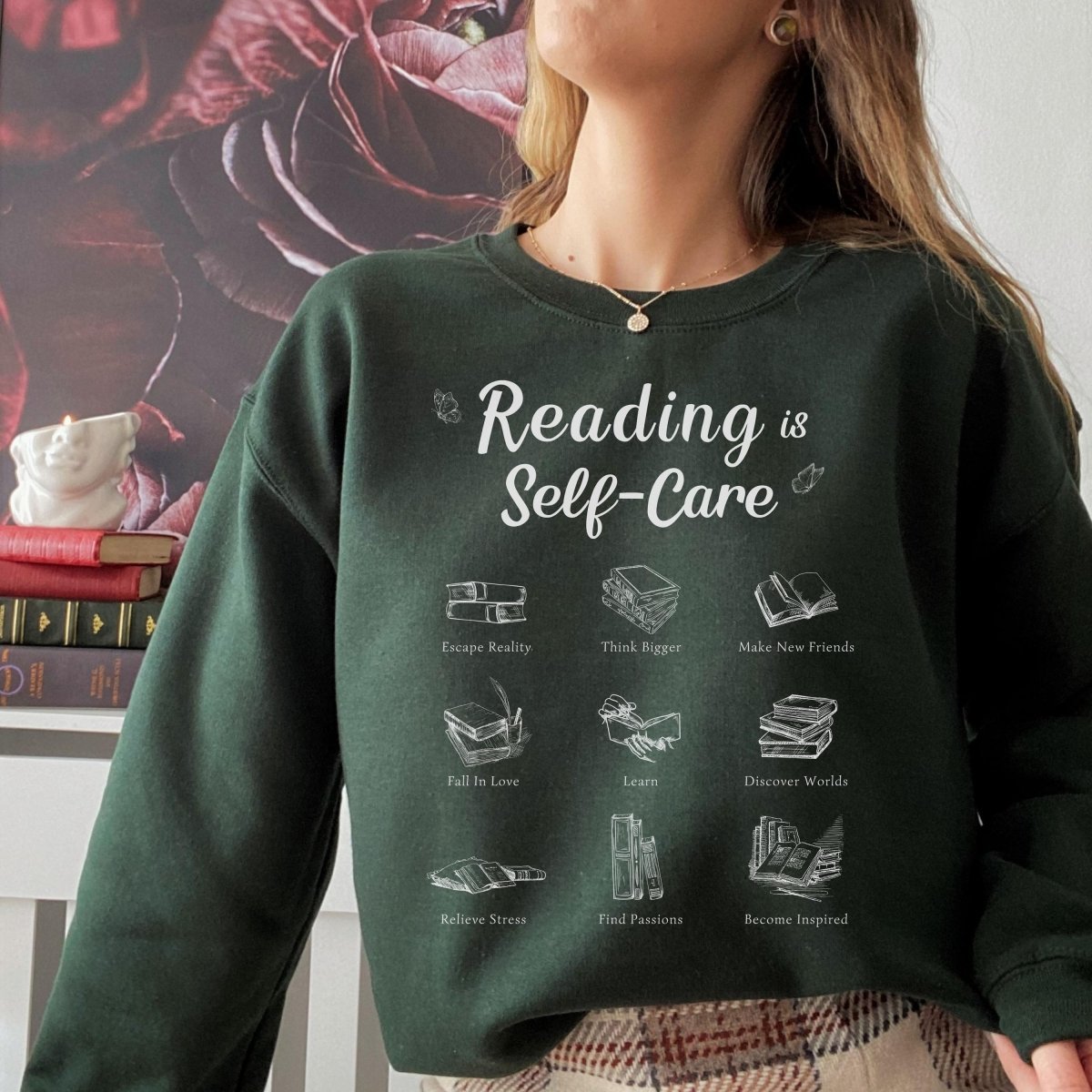 Reading is Self Care Sweatshirt