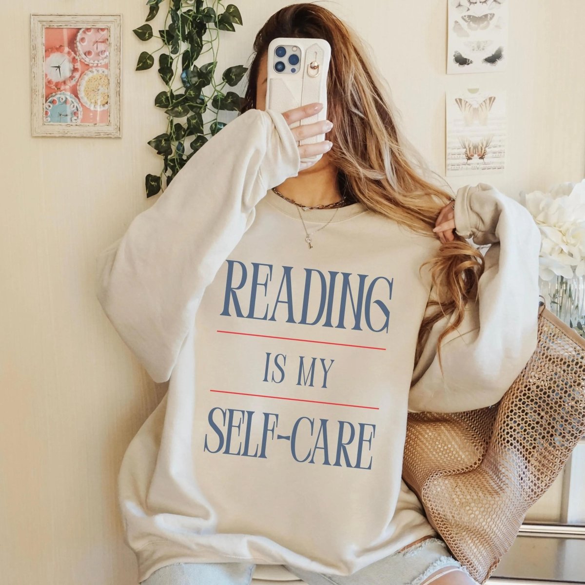 Reading is Self Care Sweatshirt