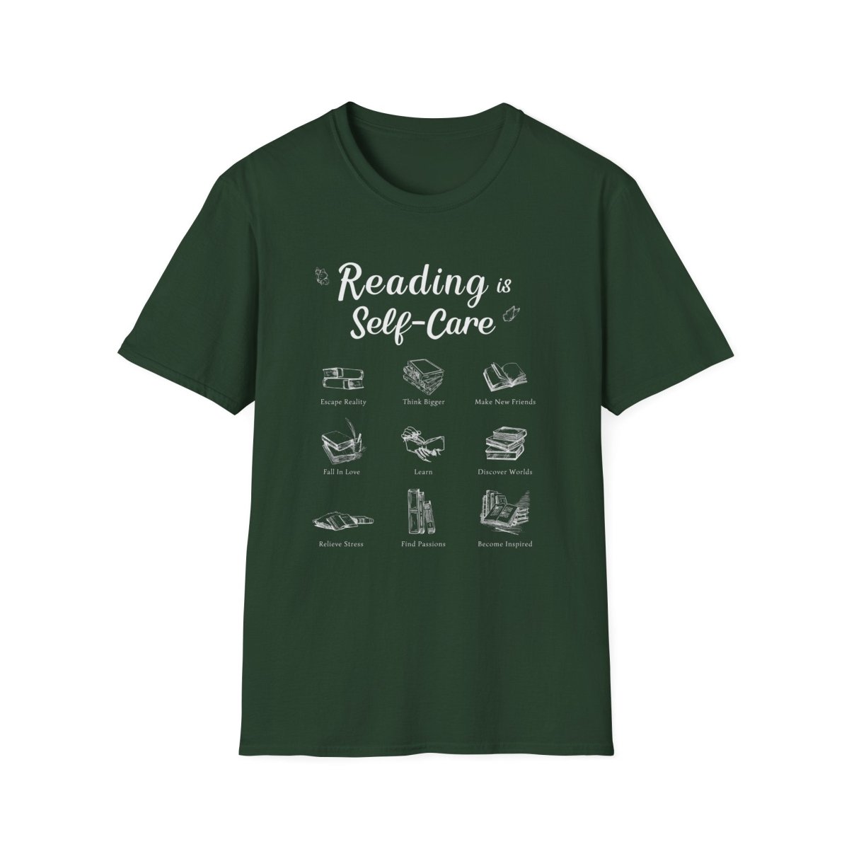 Reading Self Care Tshirt