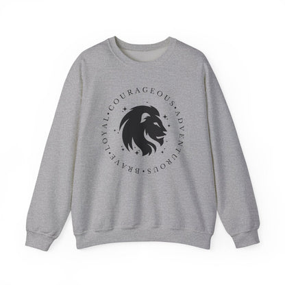 Red House Sweatshirt | Fantasy Cotton Blend Crewneck