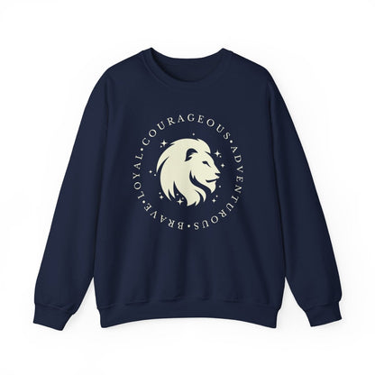 Red House Sweatshirt | Fantasy Cotton Blend Crewneck