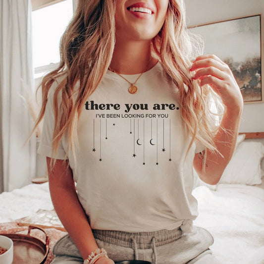 Romantasy There You Are Shirt | Book Lover Soft 100% Cotton Tee