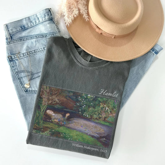 Shakespeare Hamlet Shirt | Ophelia Comfort Colors® 100% Cotton Tee