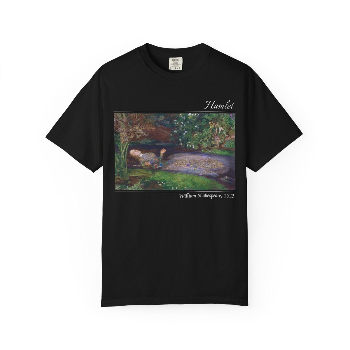 Shakespeare Hamlet Shirt | Ophelia Comfort Colors® 100% Cotton Tee